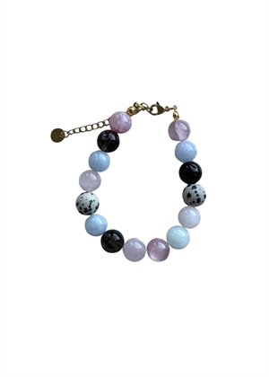 Multi mix armbånd Brun Pastel By ANTHON 